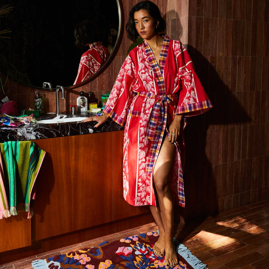 Sage X Clare - Agata Cotton Robe