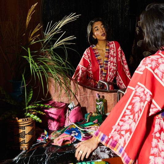 Sage X Clare - Agata Cotton Robe