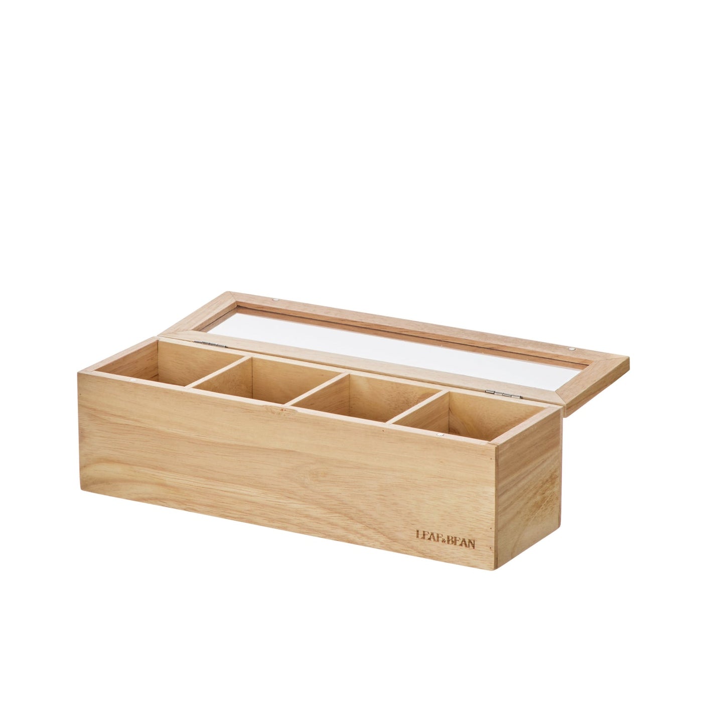 Leaf & Bean - Wooden Tea Box