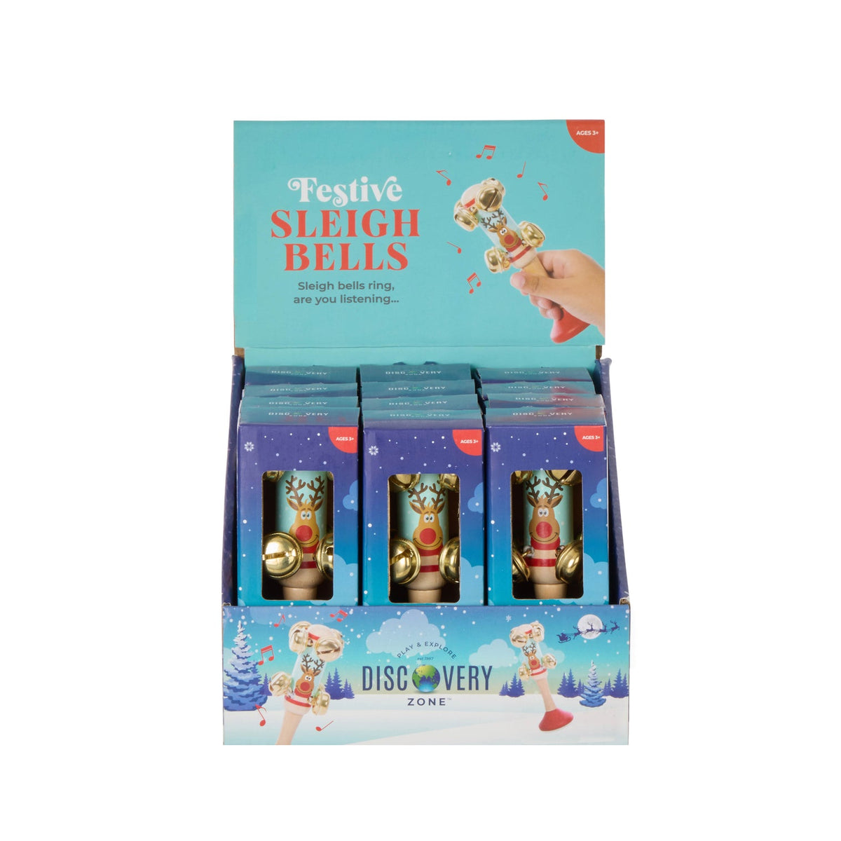Discovery Zone - Festive Christmas Sleigh Bells