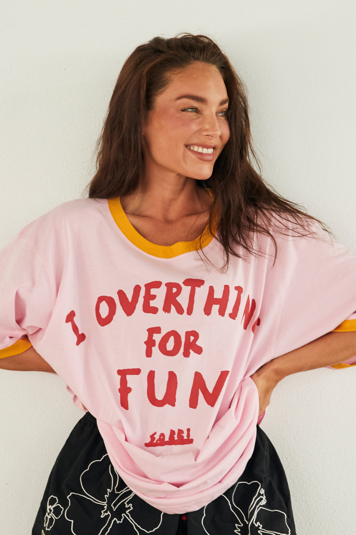Sabbi - The Very Oversized - Overthinker Tee - Pink