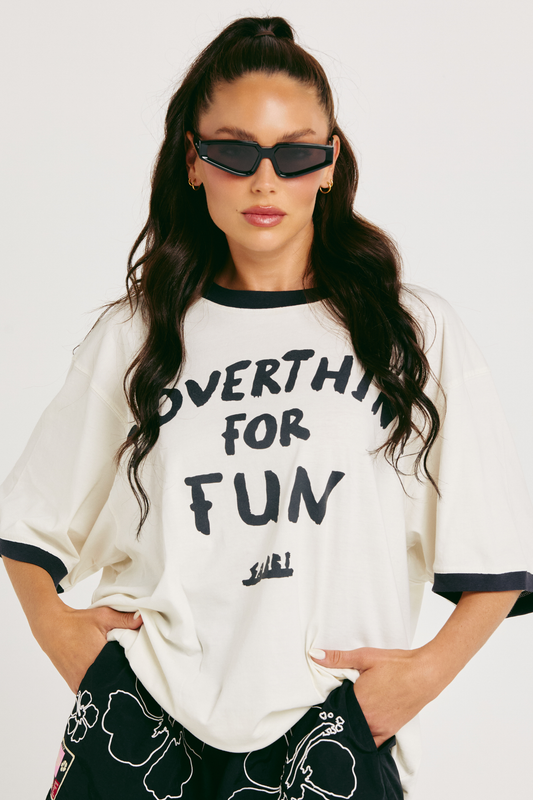 Sabbi - The Very Oversized - Overthinker Tee - Marshmallow