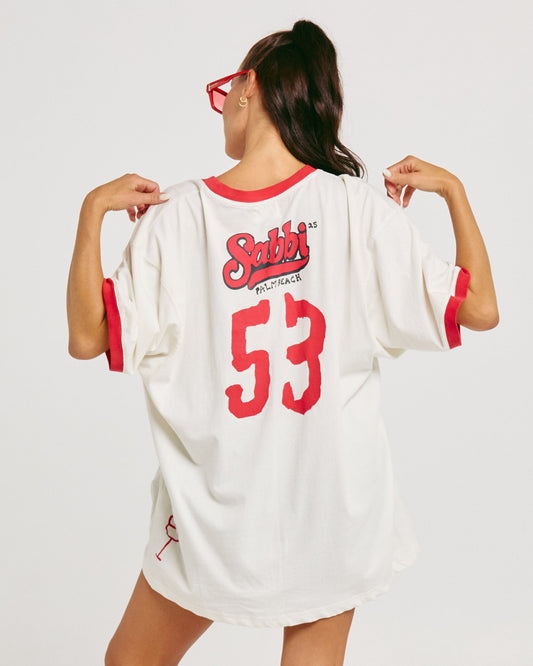 Sabbi - The Very Oversized - Overshare Tee - Marshmallow