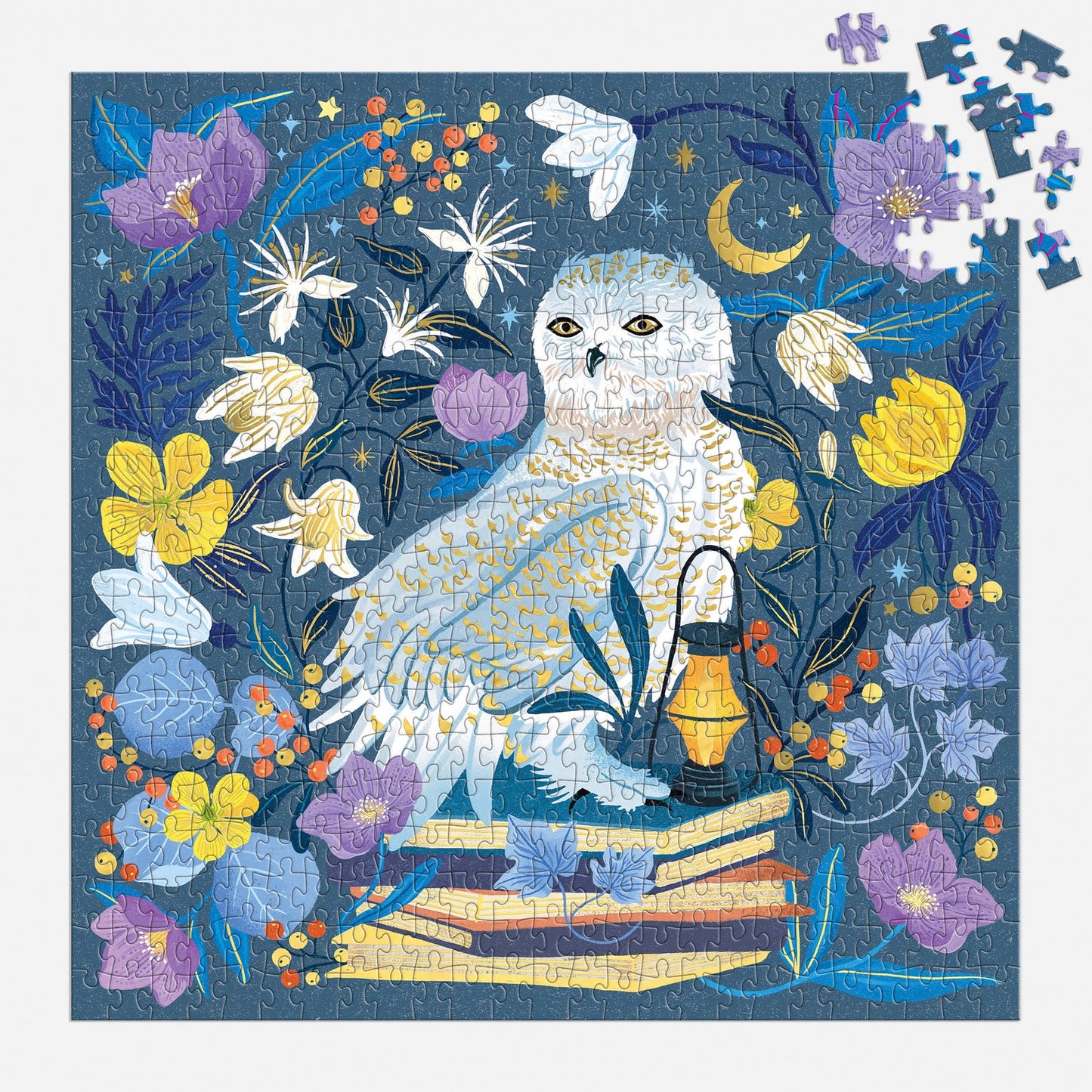 Galison - Celestial Owl Foil Puzzle - 500pc