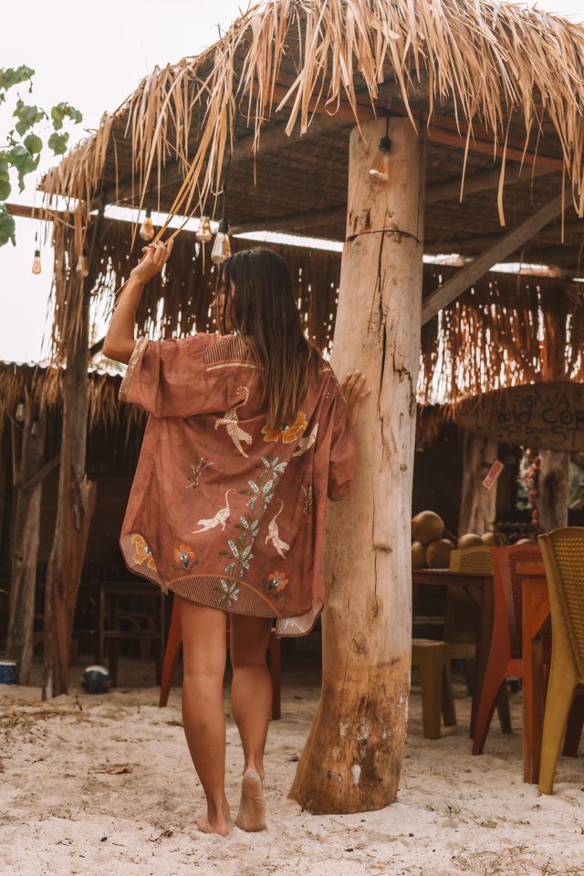 Wandering Folk - Eye of the Jungle Shirt - Hazel