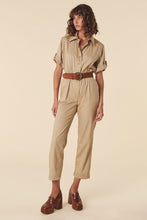 Load image into Gallery viewer, Spell - Foxglove Embroidered Boilersuit - Khaki
