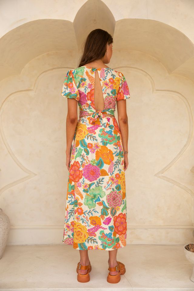 Nine Lives Bazaar - Prairie Blouse - White Sands