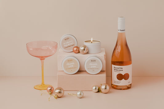 Drift - White Tin Candle - Quote Candles - Teacher & Christmas