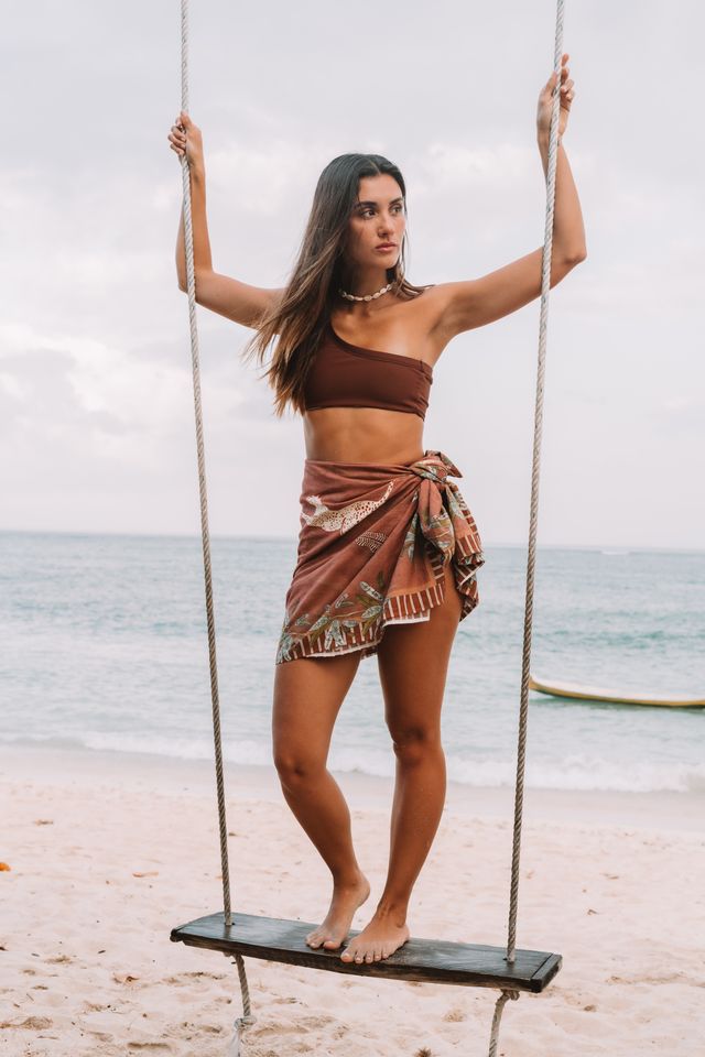 Wandering Folk - Eye of the Jungle Sarong - Hazel