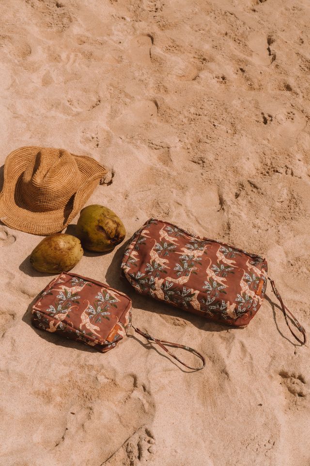 Wandering Folk - Eye of the Jungle Hazel Zip Bag