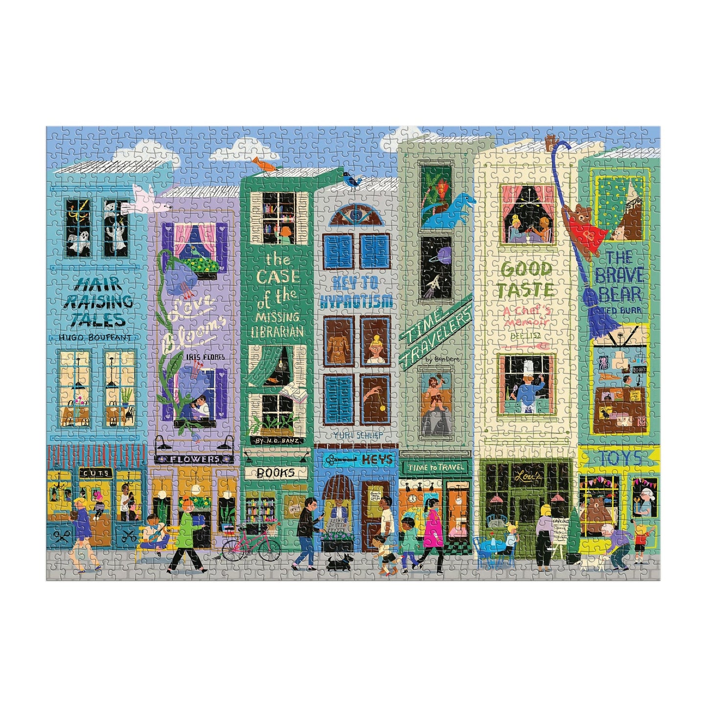 Galison - Main Street Books - 1000pc Puzzle