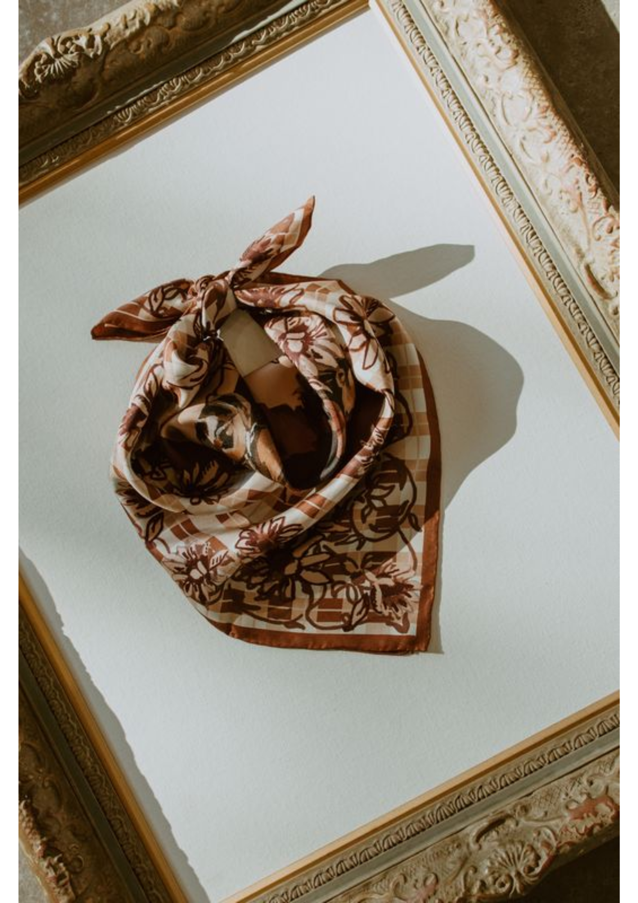 FAR MER By Whitney - Pistol + Petal - Silk Bandana Scarf