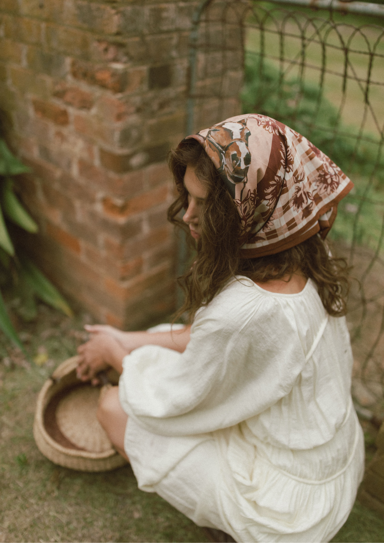 FAR MER By Whitney - Pistol + Petal - Silk Bandana Scarf