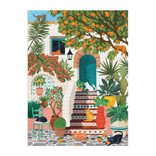Galison - Mediterranean Cats - 1000pc Puzzle