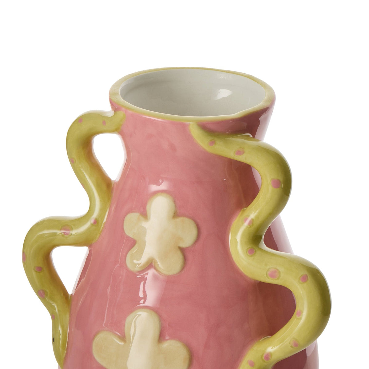 Emporium - Naja Vase Collection - Pink & Green