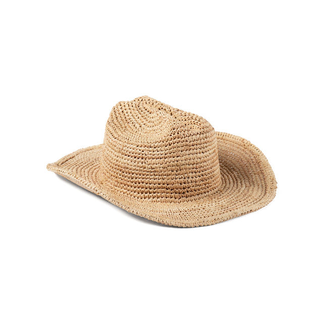 Lack Of Color - Raffia Cowboy Hat