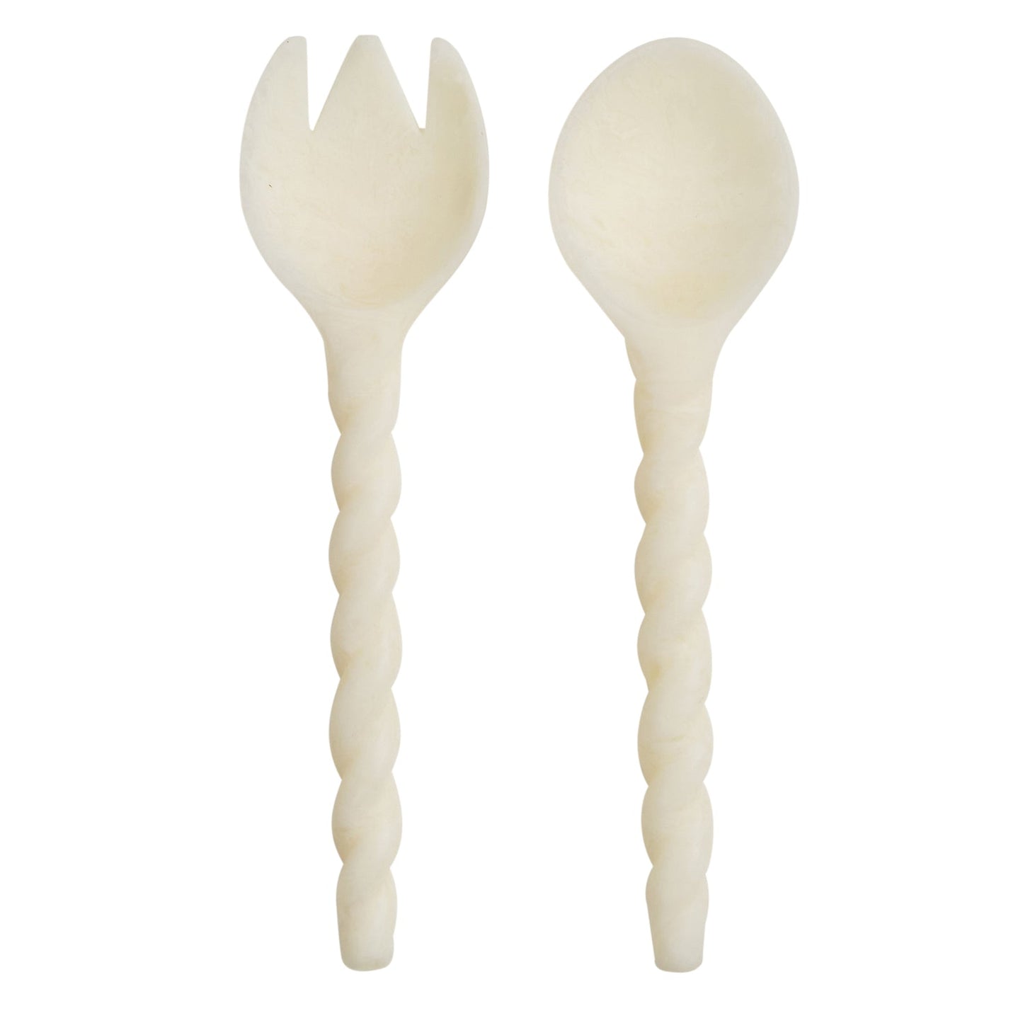 Sage X Clare - Rose Resin Salad Servers