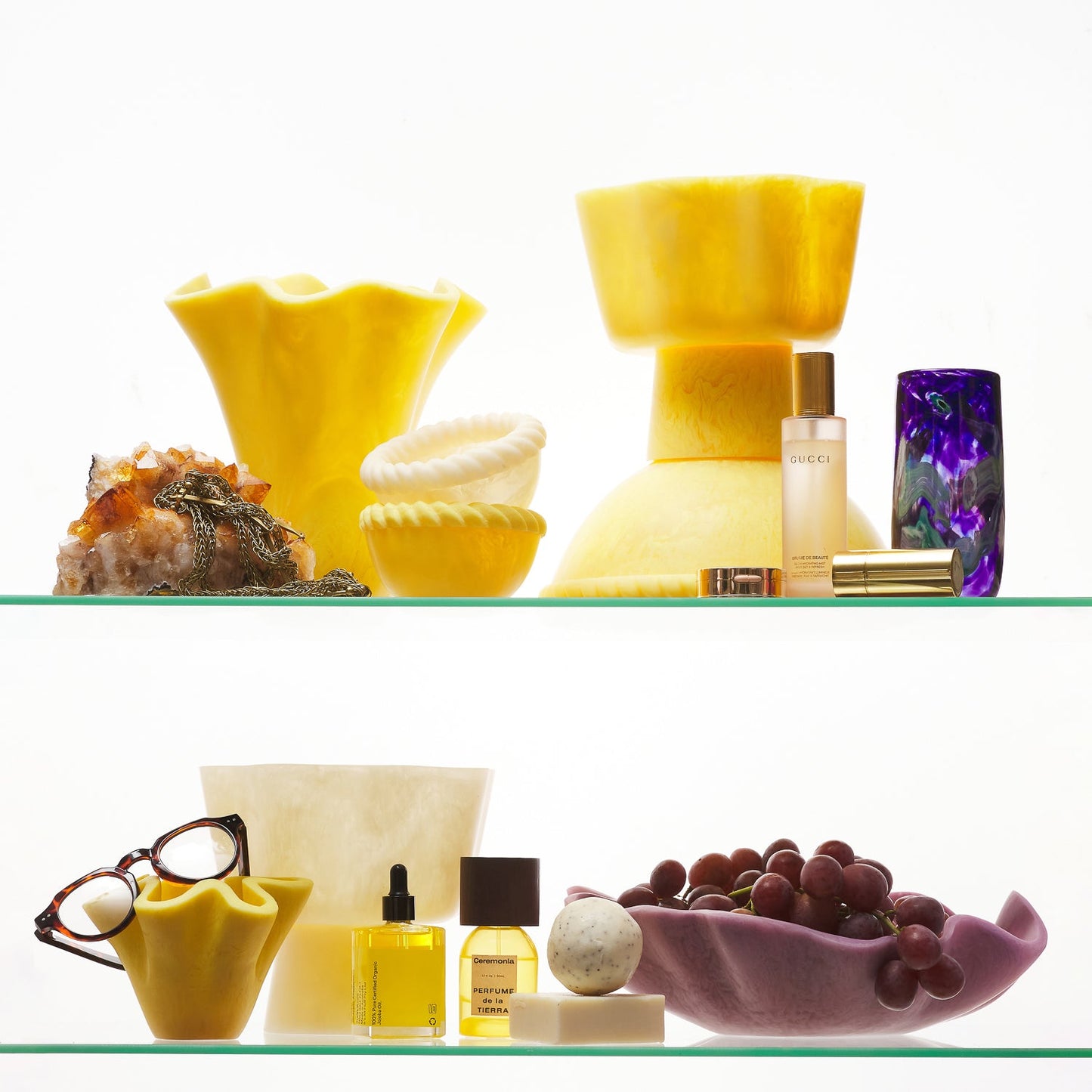 Sage X Clare - Violetta Resin Vases