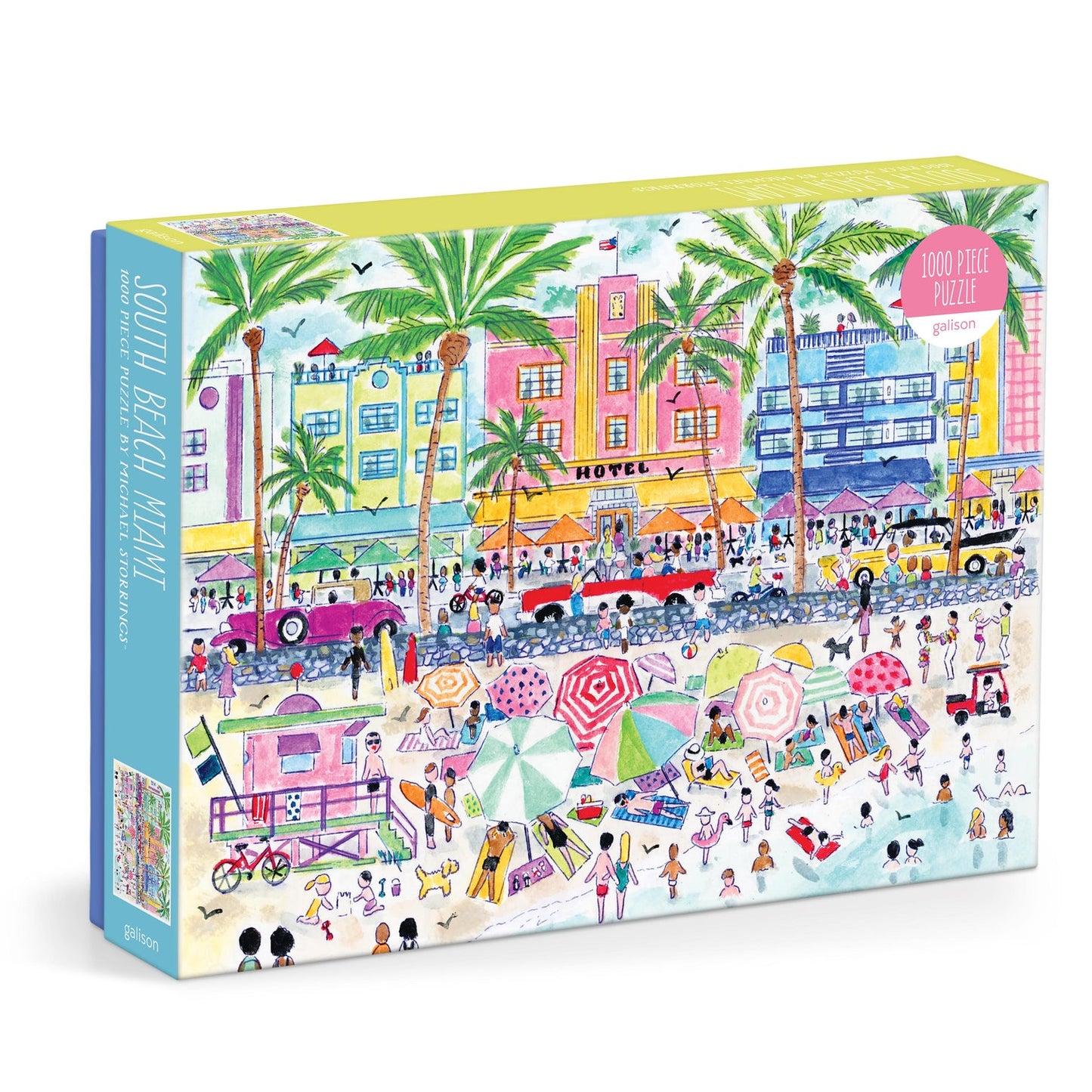 Michael Storrings - South Beach Miami - 1000pc Puzzle