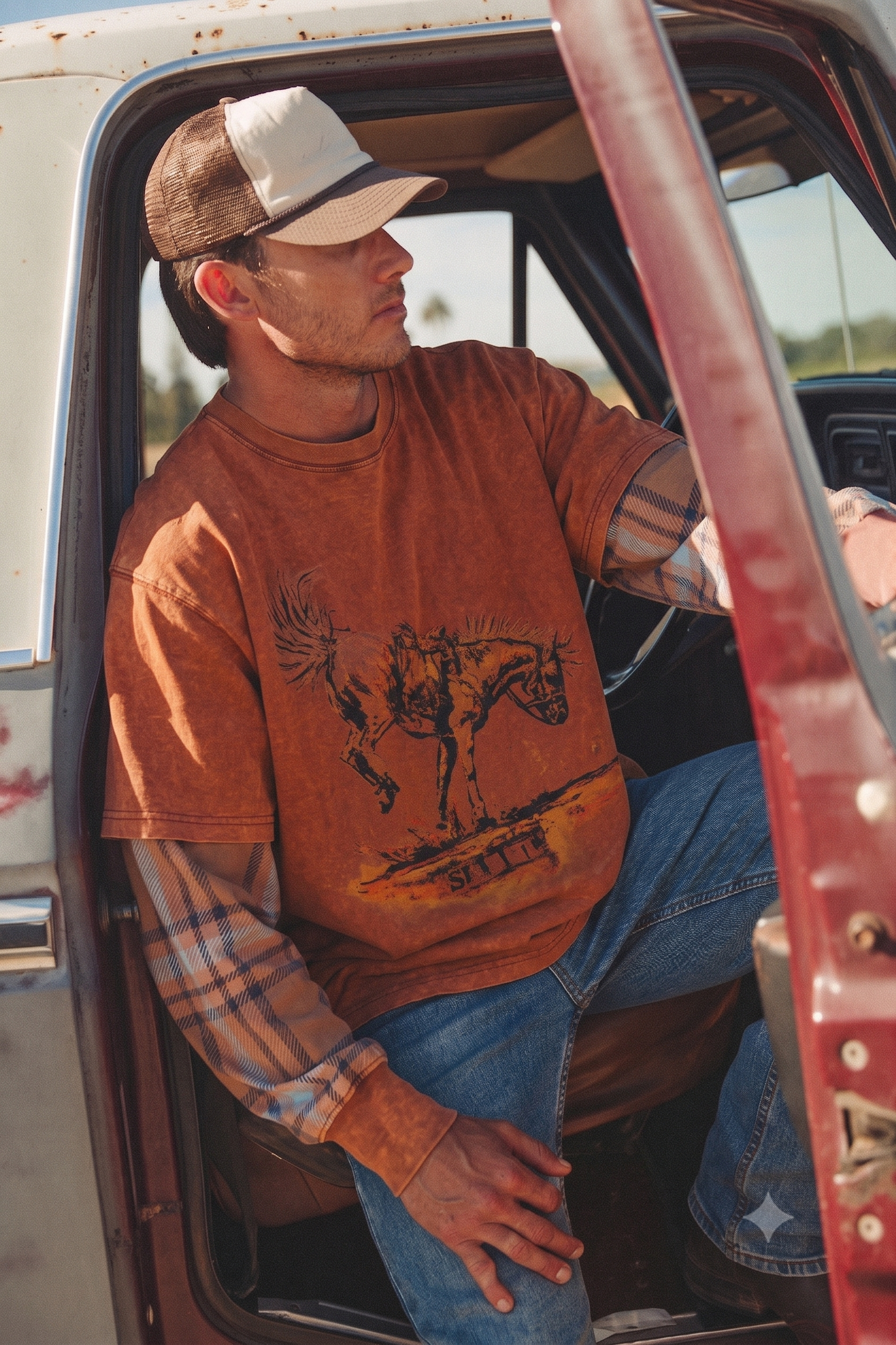 Sabbi - THE RODEO ROMEO LONG SLEEVE TEE - Dropping Weds 15/07/26 - 7pm
