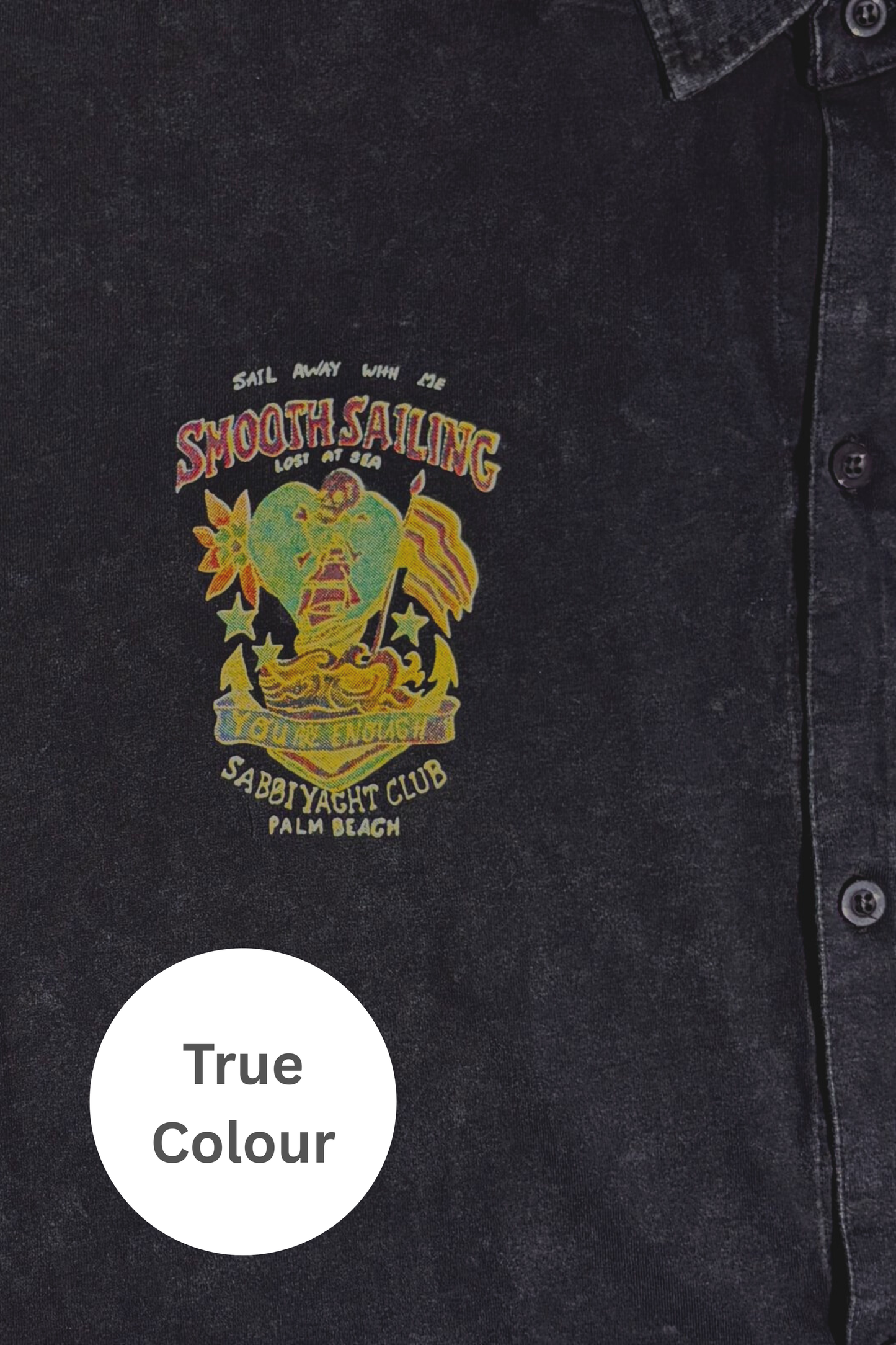 Sabbi - The Rum & Bass Shirt - Black