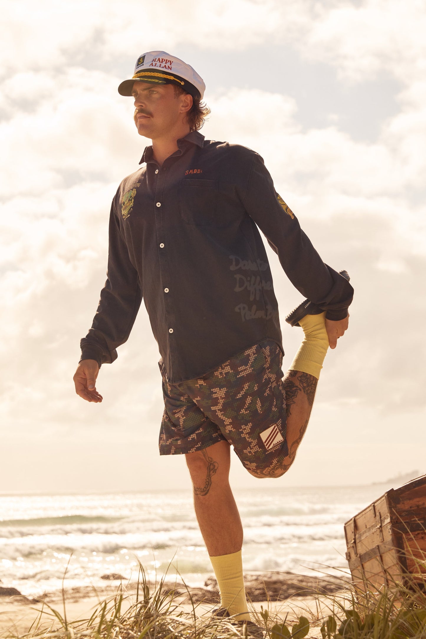 Sabbi - The Rum & Bass Shirt - Black