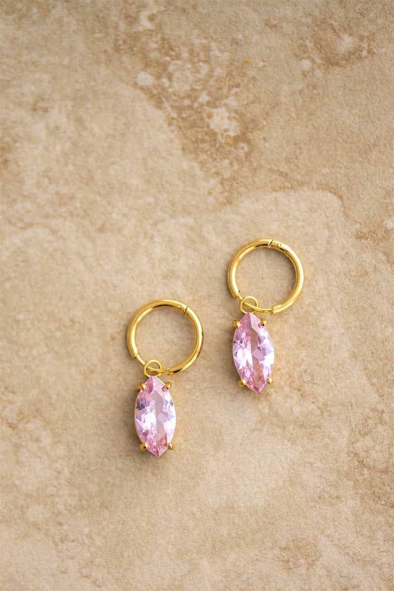 Indigo & Wolfe - Reef Earrings - Rose