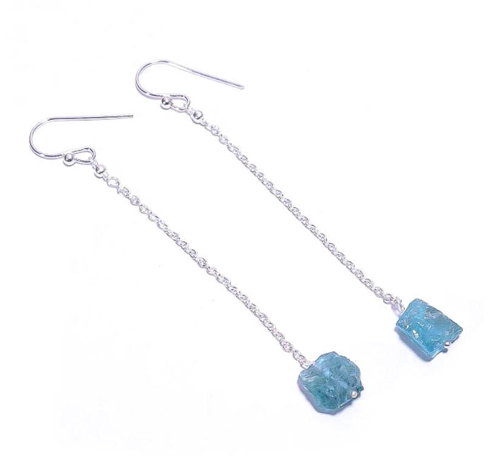 Silver Earrings - Double Stone - Various