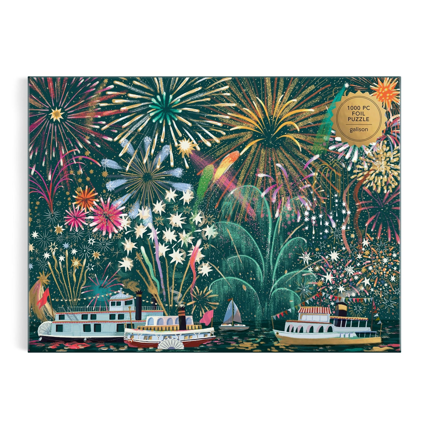 Galison - Fireworks Jubilee Foil - 1000pc Puzzle