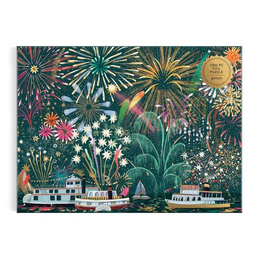 Galison - Fireworks Jubilee Foil - 1000pc Puzzle