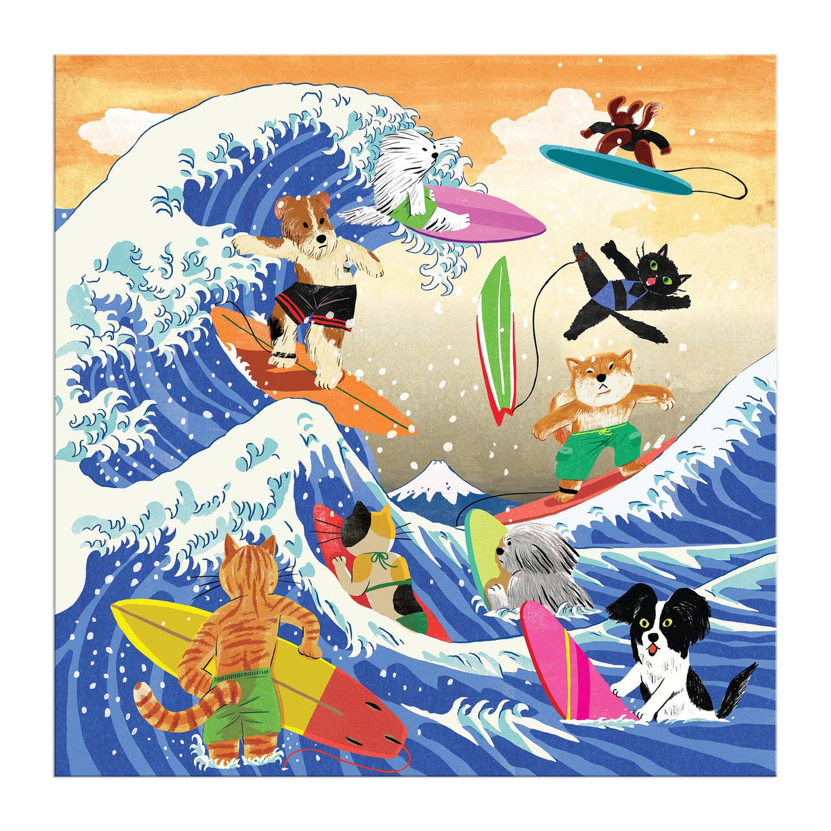 Galison - The Great Surf Puzzle - 500pc