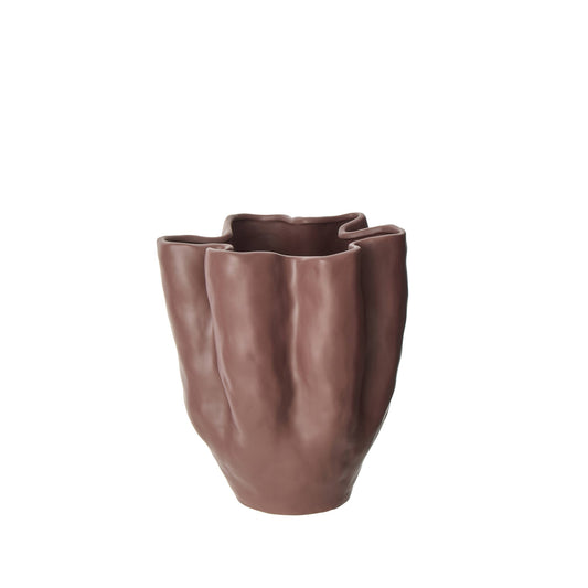 Amalfi - Fluid Vase - Deep Burgundy