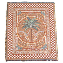 Load image into Gallery viewer, Holliday Home - Copacabana Woven Picnic Rug / Throw - TAN
