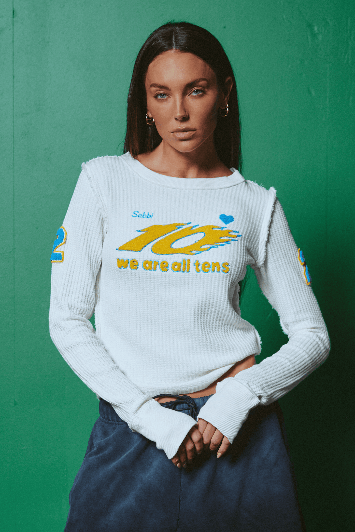 Sabbi - The Ten On Repeat Top - Off White