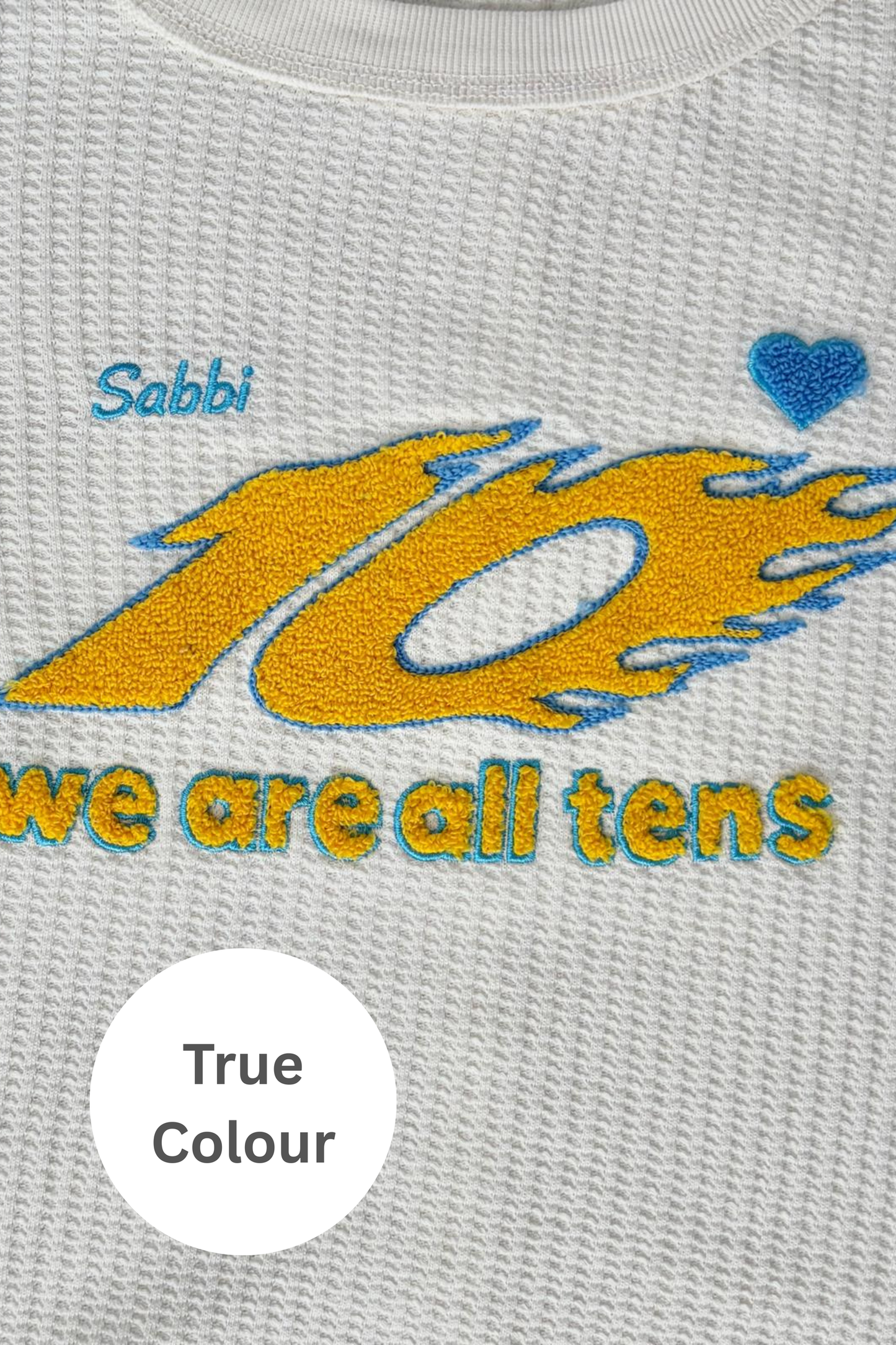 Sabbi - The Ten On Repeat Top - Off White