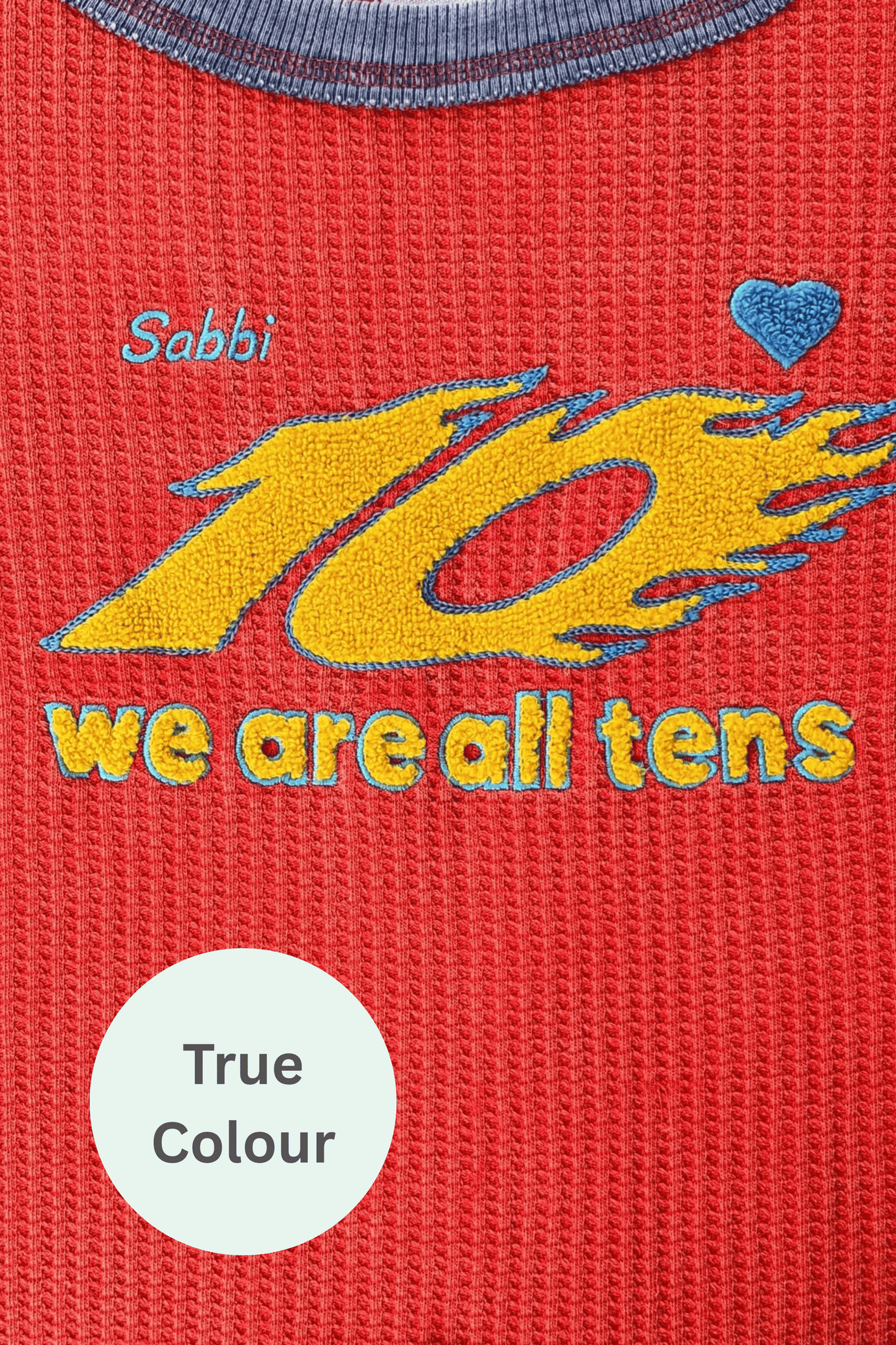 Sabbi - The Ten Energy Tee - Red