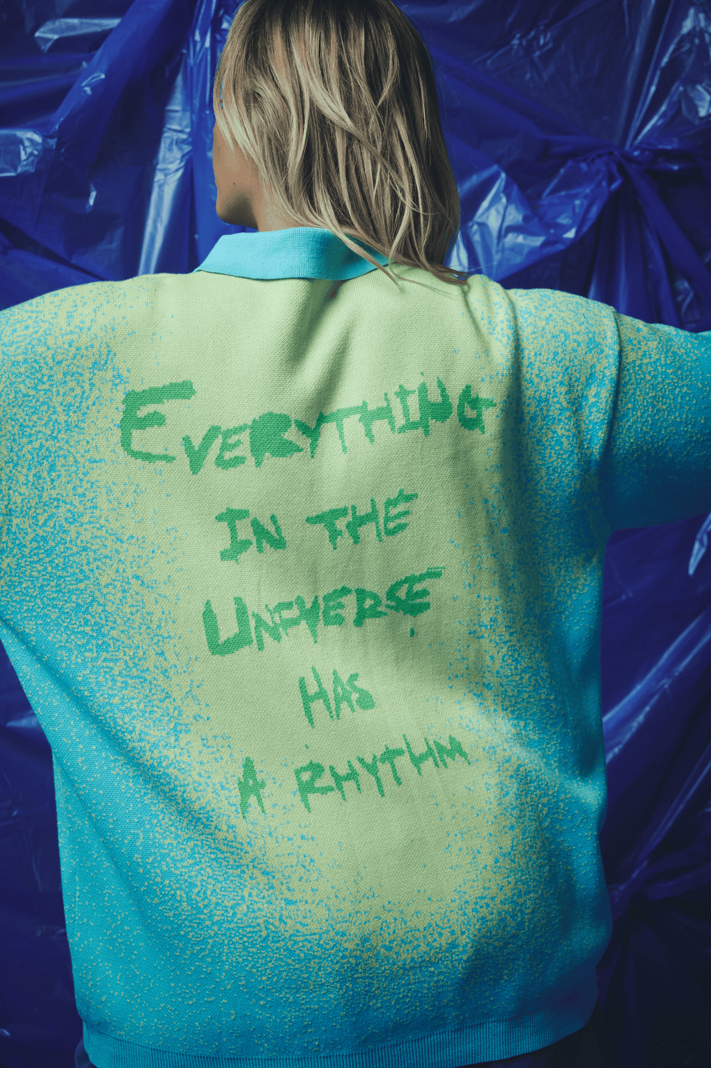 Sabbi - THE UNIVERSE KNIT - BLUE