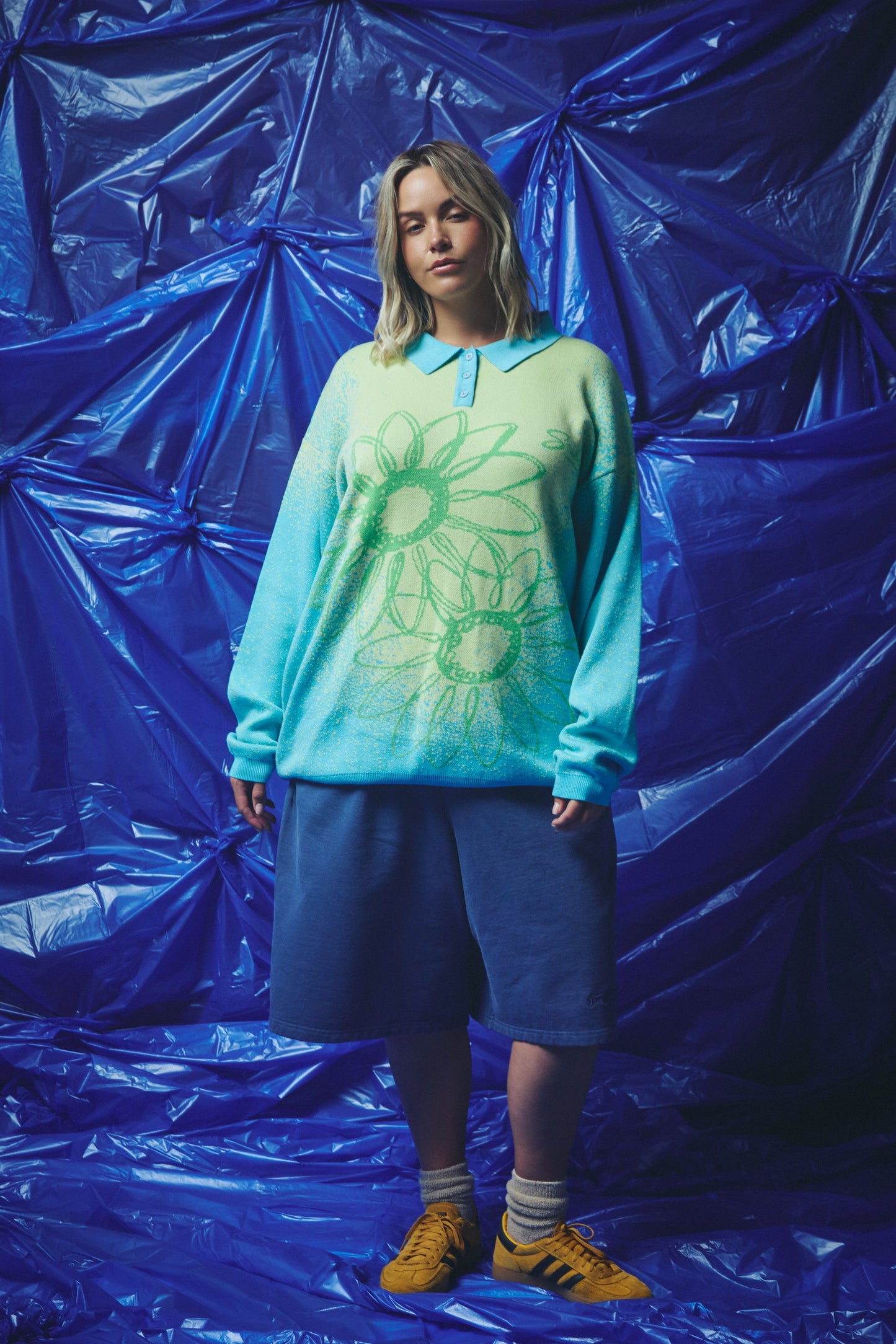 Sabbi - THE UNIVERSE KNIT - BLUE