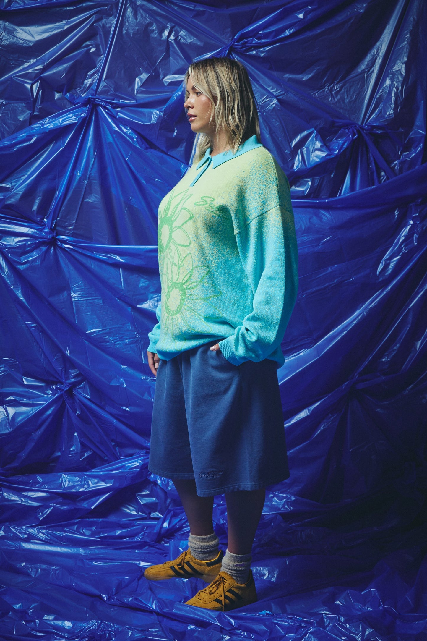 Sabbi - THE UNIVERSE KNIT - BLUE
