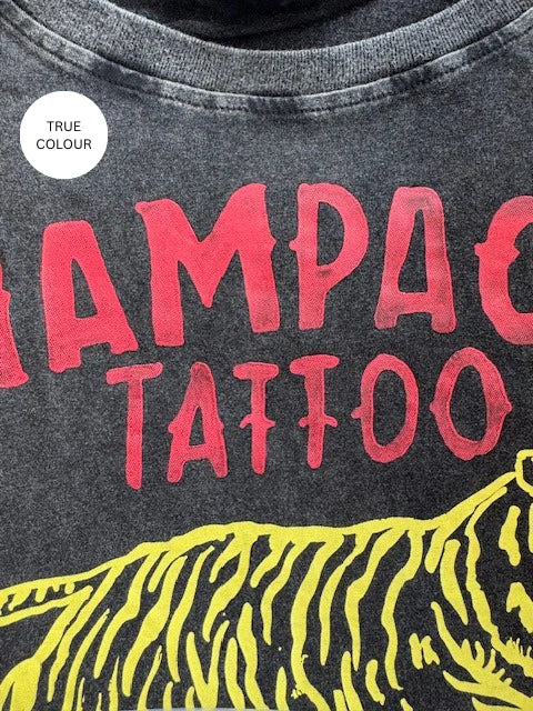 Sabbi - The Champagne Tattoo Tee - Black