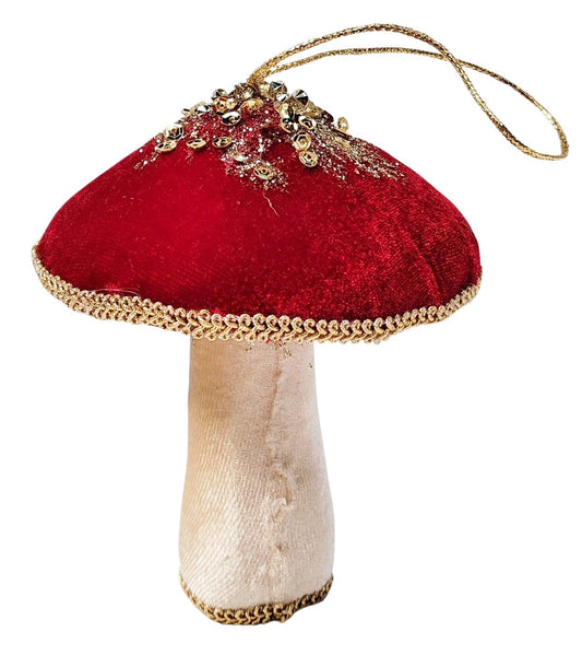 Red Toadstool Hanging Decoration