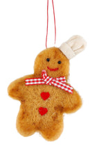 Load image into Gallery viewer, Chef Gingerbread - Hanging Decoration
