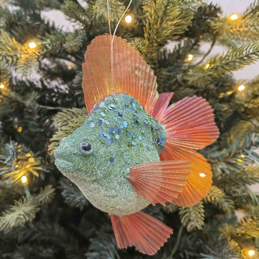Urban - Fish - Hanging Decoration - Green/Pink