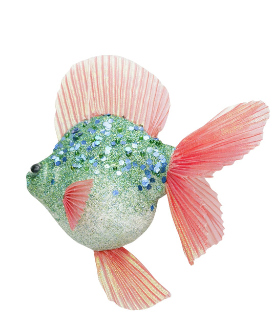 Urban - Fish - Hanging Decoration - Green/Pink
