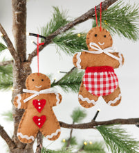 Load image into Gallery viewer, Tomte Gingerbread - Hanging Decoration
