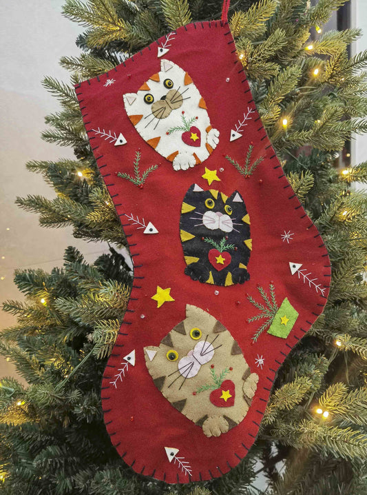 Urban - Cat Stocking - Hanging Decoration