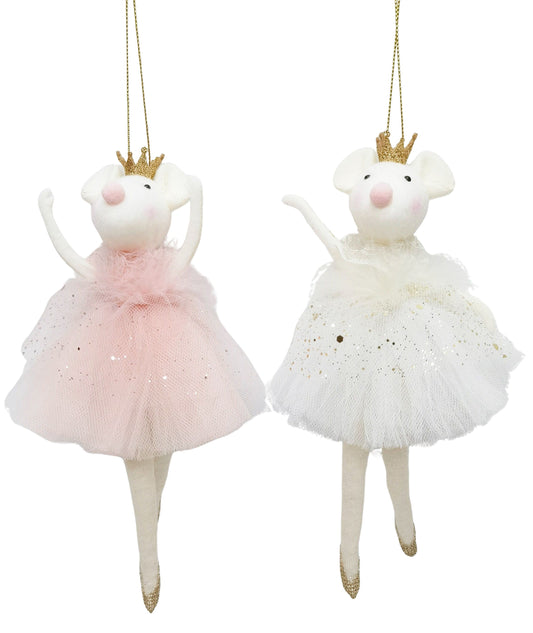 Urban - Ballerina Mice - Hanging Decoration
