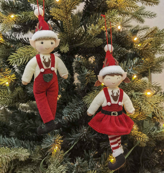 Urban - Elf Boy or Girl - Hanging Decoration