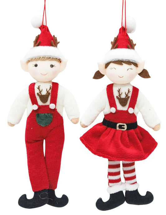 Urban - Elf Boy or Girl - Hanging Decoration