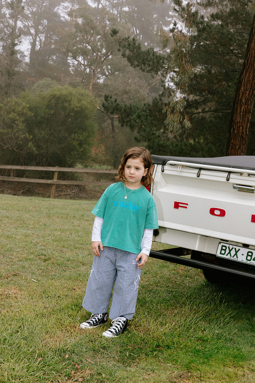 Sunday Siblings - Sunday Tee - Green